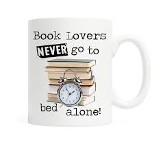 Book Lovers Never Go To Bed Alone 11 Ounce Ceramic Mug Etsy In 2020 Mugs Book Lovers Gifts Bookish Gifts