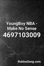 (working 2021) 10+ roblox music codes/ids for nba youngboy's songs [kacey talk. Youngboy Nba Make No Sense Roblox Id Roblox Music Codes Roblox Senses Music