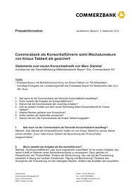 Die commerzbank zählt beispielsweise zur cash group. Commerzbank Als Konsortialfuhrerin Sieht Weinsberg