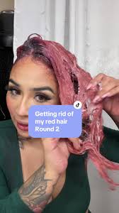 Removing Red Hair Dye: Dawn Soap & Head & Shoulders