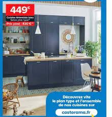 Let's go i choose my already created project. Offre Cuisine Artemisia Bleu Chez Castorama