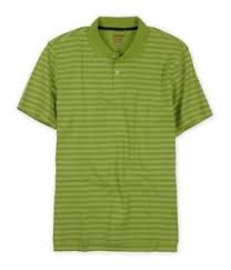 Details About Izod Mens Perform X Striped Rugby Polo Shirt
