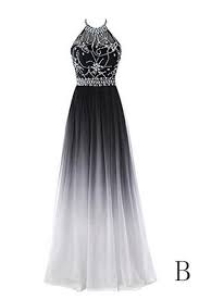 Black And White Dresses Juniors Classy Black And White Long Lace Up Halter Beaded Prom Dresses Z1001 Ombre Prom Dresses Cute Prom Dresses Cheap Prom Dresses Long