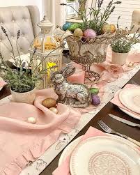 How fabulous is this example? 1001 Ideas For Beautiful Easter Table Decorations To Wow Your Guests