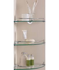 Buy Argos Home Set Of 3 Glass Corner Shelves Bathroom Shelves Argos Glass Corner Shelves Corner Shelves Bathroom Shelf Decor