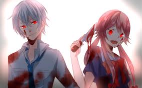 Share the best gifs now >>>. Simple Background Mirai Nikki Gasai Yuno Akise Aru Wallpaper 1920x1200 345822 Wallpaperup