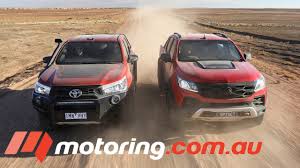 Prices tend to be lower the further out you book. 2018 Hsv Colorado Sportscat V Toyota Hilux Rugged X Motoring Com Au Youtube