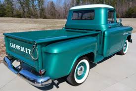 Image result for Light Green 1955 Truck