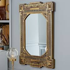 Best art deco mirrors for bathrooms. Fantastic Beasts Art Deco Mirror Pottery Barn Teen