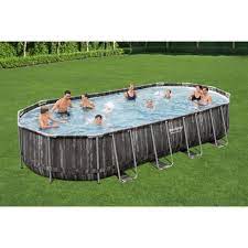 Check spelling or type a new query. Bestway Power Steel Oval Above Ground Pool 732x366x122cm 5611t Atl Toys 4 You