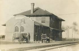 Amarillo Tx Rock Island Depot 1909 From Facebook West Texas Historical Society Train Depot Train Station Rock Island