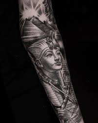 An anubis tattoo might not be large enough to scale completely down your limb, but luckily anubis tattoos go well with other egyptian mythology symbols, gods, goddesses. Half Sleeve Forearm Egyptian Tattoos Novocom Top