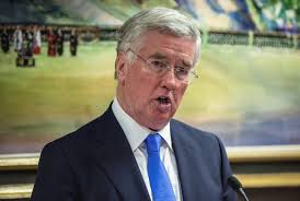 Portrait of Sir Michael Cathel Fallon Editorial Stock Image