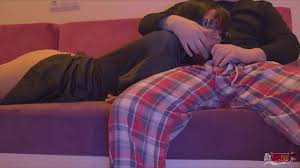 I lie down on my Stepdads lap, but he shoved his dick deep down my throat  - XNXX.COM