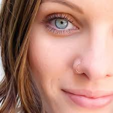 Buy 14k Solid Gold Star Nose Stud Star Nose Ring Nose Stud Screw Back L  Shape Back Nose Ring Tiny Dainty Nose Stud Gift for Her 20g Online in India 