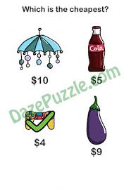 Brain out, game asah otak yang membuat kita harus berpikir out of the box dalam menemukan jawabannya. Brain Out Level 103 Updated Which Is The Cheapest Answer Daze Puzzle