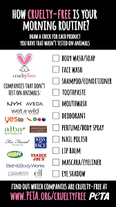 How Cruelty Free Is Your Morning Beauty Routine Peta Cruelty Free Cosmetics Morning Beauty Routine Dry Skin Routine