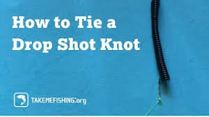 The drop shot rig is very simple to tie and this video explains how to tie it in the quickest and easiest way. How To Tie A Drop Shot Knot
