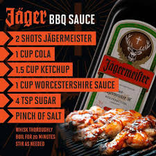 Jagermeifter Bbq Sauce Jagermeister Rezept Rezepte Essen