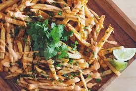 chipotle lime fries - hot for food