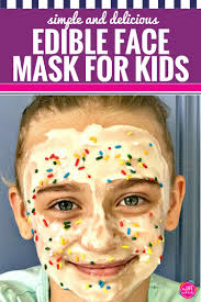 This Diy Edible Face Mask Includes Sprinkles Yes Sprinkles Yum