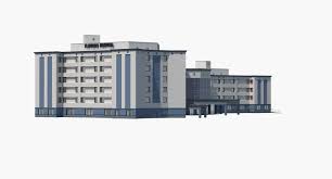 Hospital Building 3d Model Turbosquid 1226681 Building 3d Model Hospital