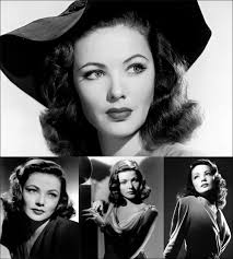 Here is a very lovely young Gene Tierney circa 1940. She must have been no  more than 20 years old in this photo. Natural beauty not seen today in many  stars. I