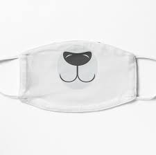 Polar Bear Face Mask Redbubble Bear Mask Mask Polar Bear Face