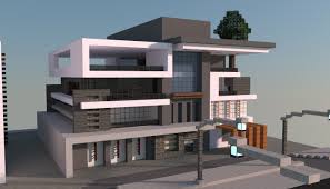 Modern House I Made In Minecraft Maison Moderne Minecraft Maison Minecraft Minecraft Moderne
