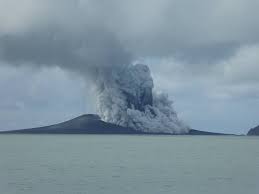A volcanic eruption has occurred near the tonga islands resulting in a tsunami advisory. Hunga Tonga Hunga Ha Apai Volcano Tonga Islands Eruption New Island Grows Rapidly Volcanodiscovery