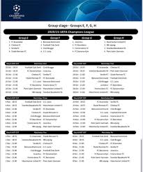 Champions league 2020/2021 fixtures page in football/europe section provides fixtures, upcoming matches and all of the current season's champions league schedule. Djecji Centar Egoizam Kovrcav League Champion Schedule Tedxdharavi Com