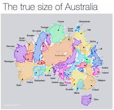 Stralia Is Quite Large Australia Australia Map Map