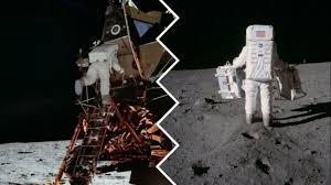 Siaran pendaratan bulan pertama pada bulan juli 1968 ditonton jutaan orang di dunia. Manusia Pertama Injak Kaki Di Bulan Mengaku Tak Pernah Ke Sana Derap Id