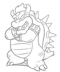 Super mario brothers koopalings coloring pages print coloring. Angry King Koopa From Super Mario Games Coloring Pages Super Mario Bros Coloring Pages Coloring Pages For Kids And Adults