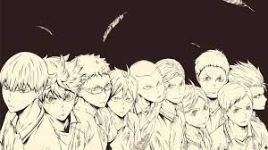 Anime Haikyu Asahi Azumane Chikara Ennoshita Daichi Sawamura Haikyuu Haikyu Kei Tsukishima Kōshi Sugawara R Haikyuu Wallpaper Anime Karasuno Wallpaper