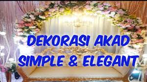 We did not find results for: Cara Membuat Dekorasi Akad Simple Elegant Youtube