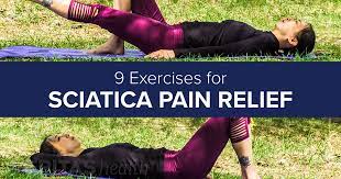 Regular exercise and yoga can reduce the pain and provide relief. Slideshow 9 Exercises For Sciatica Pain Relief