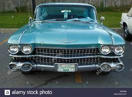 Front View Of An American Vintage Car Cadillac De Ville 1959 Canada Stock Photo Alamy