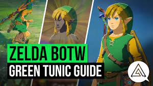 Zelda Breath of the Wild | How to Get the Iconic Green Tunic Without Amiibo  - YouTube