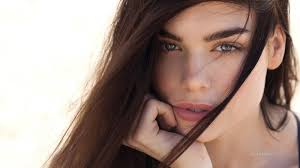 Both of their modeling careers took off after they dyed their hair darker. Face Women Model Portrait Long Hair Brunette Green Eyes Photography Actress Black Hair Fashion Hair Mouth Person Skin Head Supermodel Girl Beauty Eye Woman Lady Lip Hairstyle Portrait Photography Photo Shoot Brown