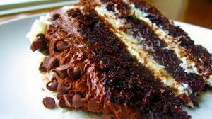 In a large bowl, whisk together sugar, flour, cocoa, baking powder, baking soda and salt. Hersheys Chocolate Cake With Cream Cheese Filling And Chocolate Cream Cheese Buttercream Crockpot Girl