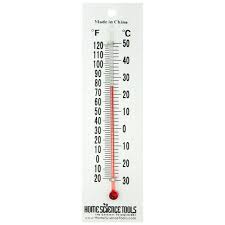 A thermometer has two important elements: Plastic Thermometer For Student Labs Home Science Tools