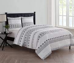 Sunday, february 16, 2020 edit. Vcny Home Black White Aztec Printed 2 3 Piece Bedding Comforter Set With Shams Included Walmart Com Walmart Com