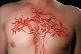 Breast augmentative surgery using fat grafts. Body Mods Scarification Tatring