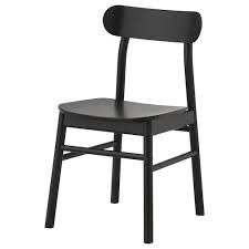 Ronninge Chair Black Ikea In 2020 Ikea Dining Chair Ikea Dining Ikea