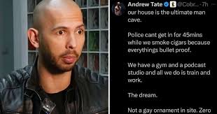 Andrew Tate gave people an insight into his 'ultimate man cave' and of all  the comebacks Paul Sinha surely said it best https://tinyurl.com/yrhkt3pz