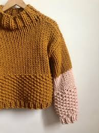 The perfect homemade gift or accessory. Chunky Knit Jumper Patterns Lovecrafts