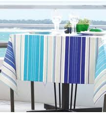 Nappe Coton Enduite Capbreton Ocean Vent Du Sud Nappe Drap De Plage Coton Enduit