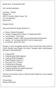 Untuk itu, kami menawarkan ratusan keberangkatan bus per hari untuk berbagai rute di seluruh indonesia, termasuk jakarta, bandung, surabaya, bali (denpasar), yogyakarta, dan juga dari indonesia ke malaysia. Contoh Surat Lamaran Kerja Alfamart Dan Indomaret Terlengkap Doc
