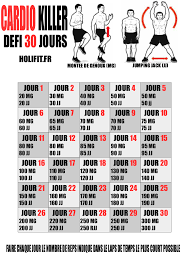 Defi 30 Jours Holifit Defi 30 Jours Poids De Musculation Defis